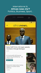 Captura de Pantalla 1 Africanews - Daily & Breaking  android