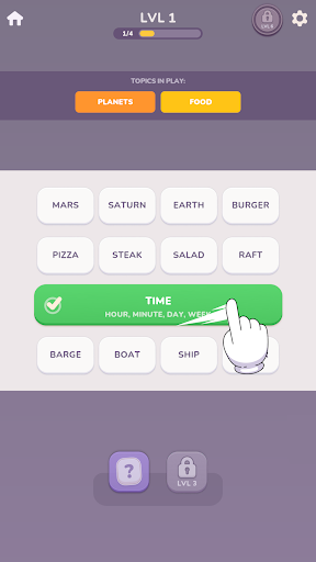 Word Jam - Association Puzzle screenshot 1