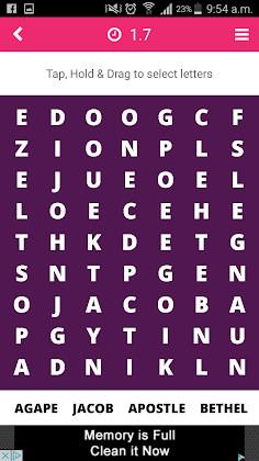 Jehovah's Witnesses Word Game - Screenshot 4