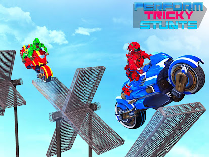 Robot Bike Stunt Racing Games 1.44 screenshots 12
