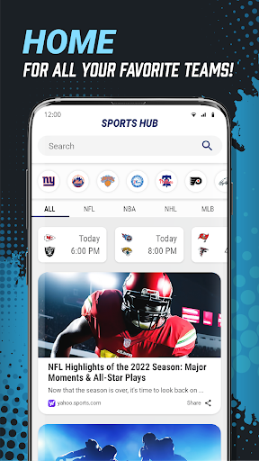 SportsHub: Wallpapers Launcher Screen 2