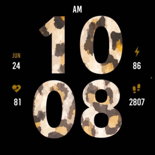 Leopard Watch Face logo