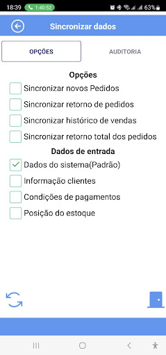 Frigo-Data Vendas Screen 3