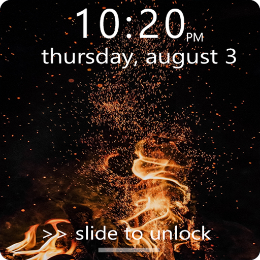 Fire Lock Screen logo