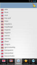 ordbok Norwegian