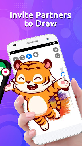 Lockscreen Drawing Together