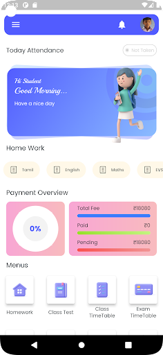 Android application SP Modern School screenshort