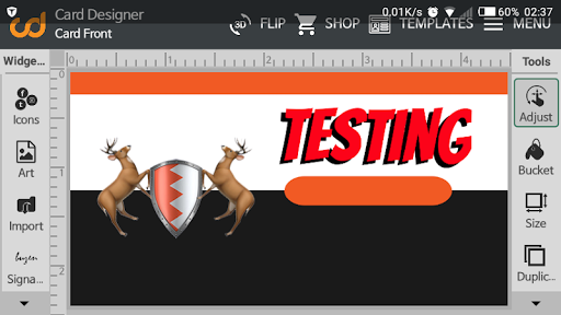 Card Designer Screenshot 2 - AppWisp.com