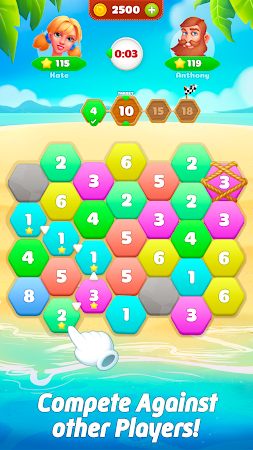 Game screenshot Fun Numbers. Number Puzzle PvP hack