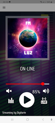 Fm Luz Radio Screen 2