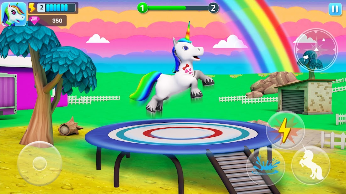 Imágen 3 Unicorn Game Wild Fun Life android