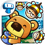 Honey Battle - Hungry Bears vs Crazy Bees! icon