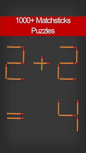 Android application Solve Stick Equations screenshort