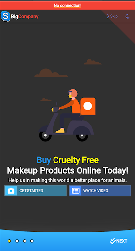 Android application big company screenshort