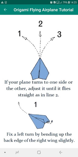 Flying Paper Airplane Origami Screen 3