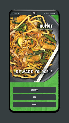 Android application HuHot screenshort