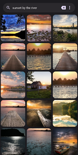 Android application PicFind - Local image search screenshort