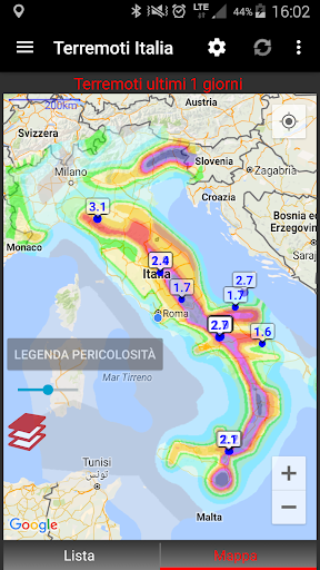 Terremoti Italia 4.3.33 screenshots 4