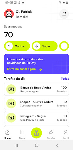 Android application PixDay - Ganhar Dinheiro Pix screenshort