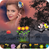 Sunset Background Effects and Photo Frames icon