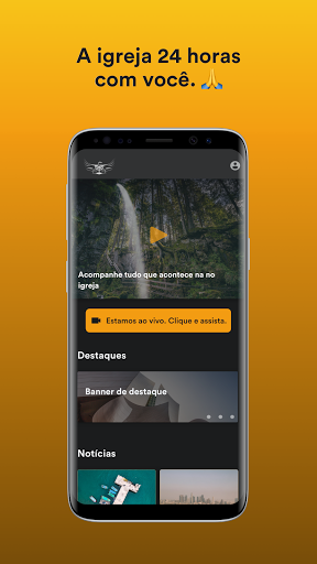 Android application Igreja Herdeiros screenshort