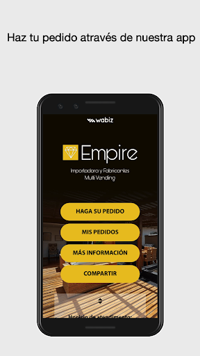 Android application Empire screenshort