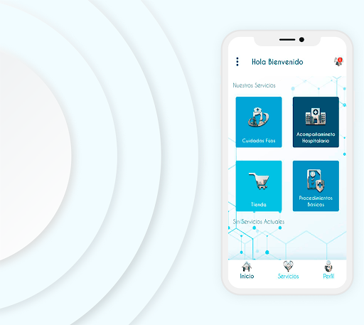 Android application SPED Enfermeria screenshort