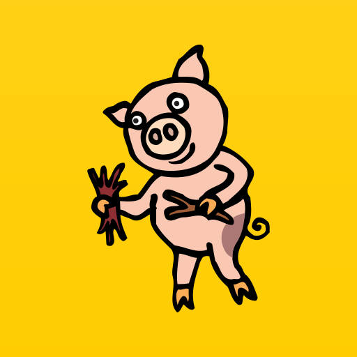The Three Little Pigs - US logo