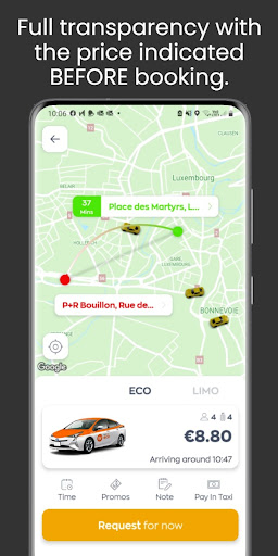 Webtaxi SARL Screen 3
