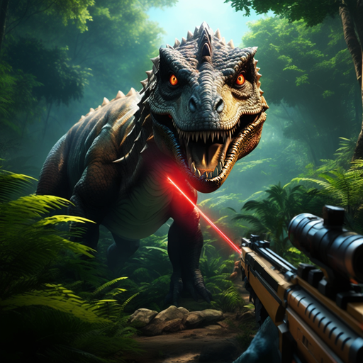 Deadly Dinosaur Hunting Game logo
