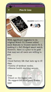 Huawei Watch Fit 2 Guide