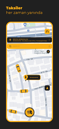 Milli taxi Screen 2