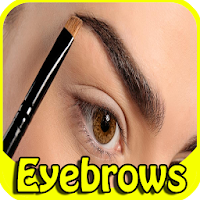 Draw eyebrows shaping tutorial