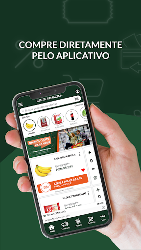 Android application Gentil Armazém screenshort