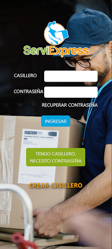 Android application ServiExpress screenshort