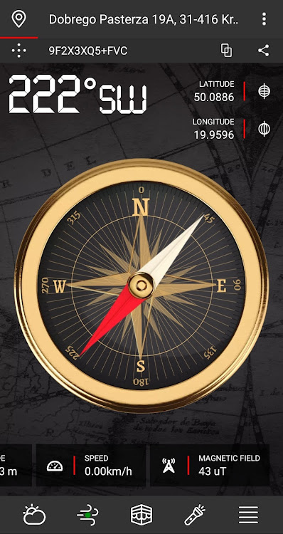 Perfect Compass (with weather) - 8.11.1 - (Android)