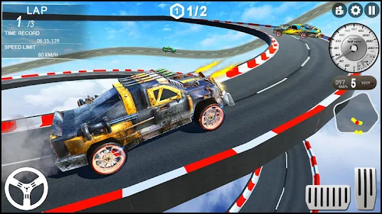 Car Games: 마샬 개임 자동차 rush 에픽