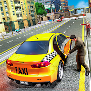 पागल टैक्सी चालक कार रश: ड्राइविंग सिम्युलेटर 2020