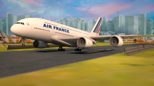 Pilot City Plane Flight Games