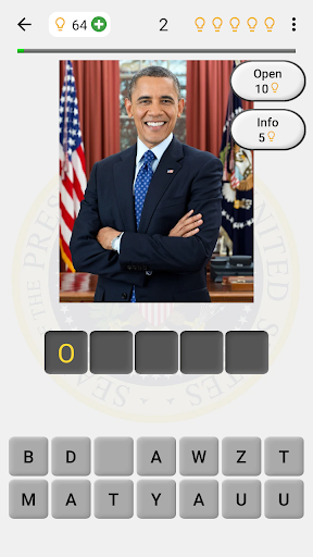US Presidents and Vice-Presidents - History Quiz 3.1.0 screenshots 1