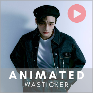 Hyunjin SKZ Animated WASticker apk