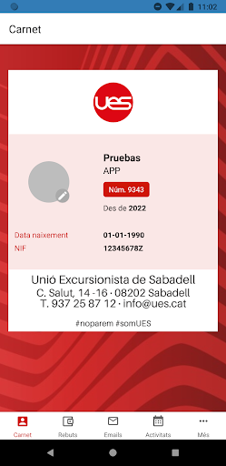 Unió Excursionista de Sabadell Screen 2