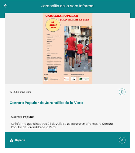 Jarandilla de la Vera Informa Screen 3