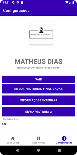 Pontual Vistorias Screen 2