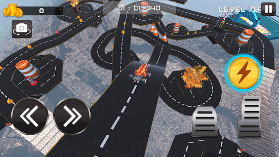 SuperHero Car Stunt Race City Screenshot