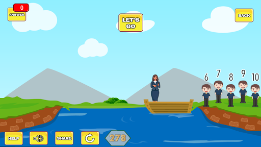 River Puzzle - IQ Test Mind Screen 3