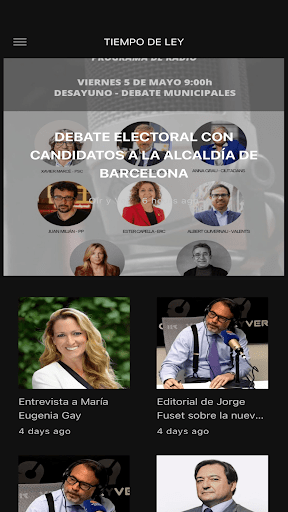 Android application Oir y ver screenshort