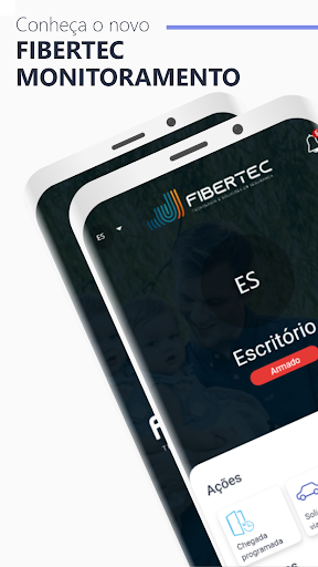 Android application Fibertec Monitoramento screenshort