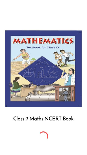Android application Class 9 Maths NCERT Book screenshort