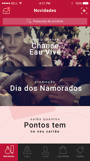 Android application Perfumes & Companhia Like Me screenshort